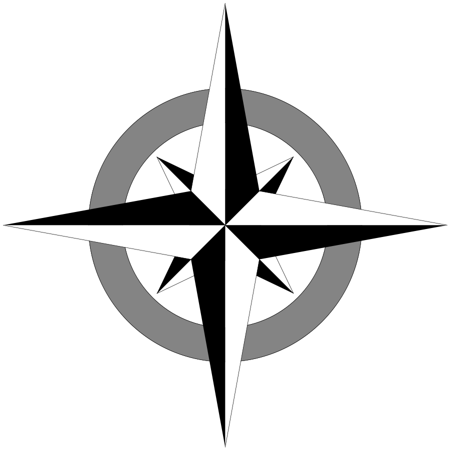 Simple Compass - Clipart library
