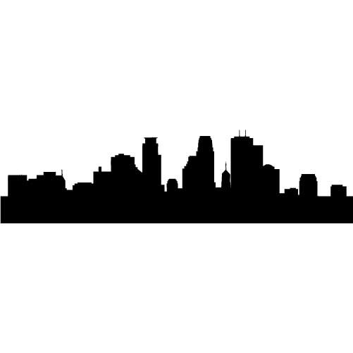 Cityscape Silhouettes - Clipart library