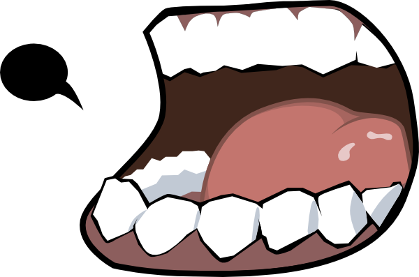 Open Mouth clip art - vector clip art online, royalty free 