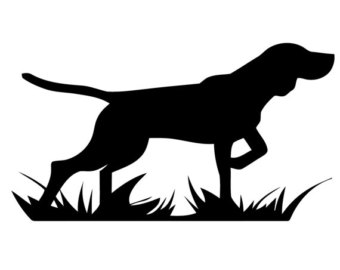 Popular items for dog silhouette 