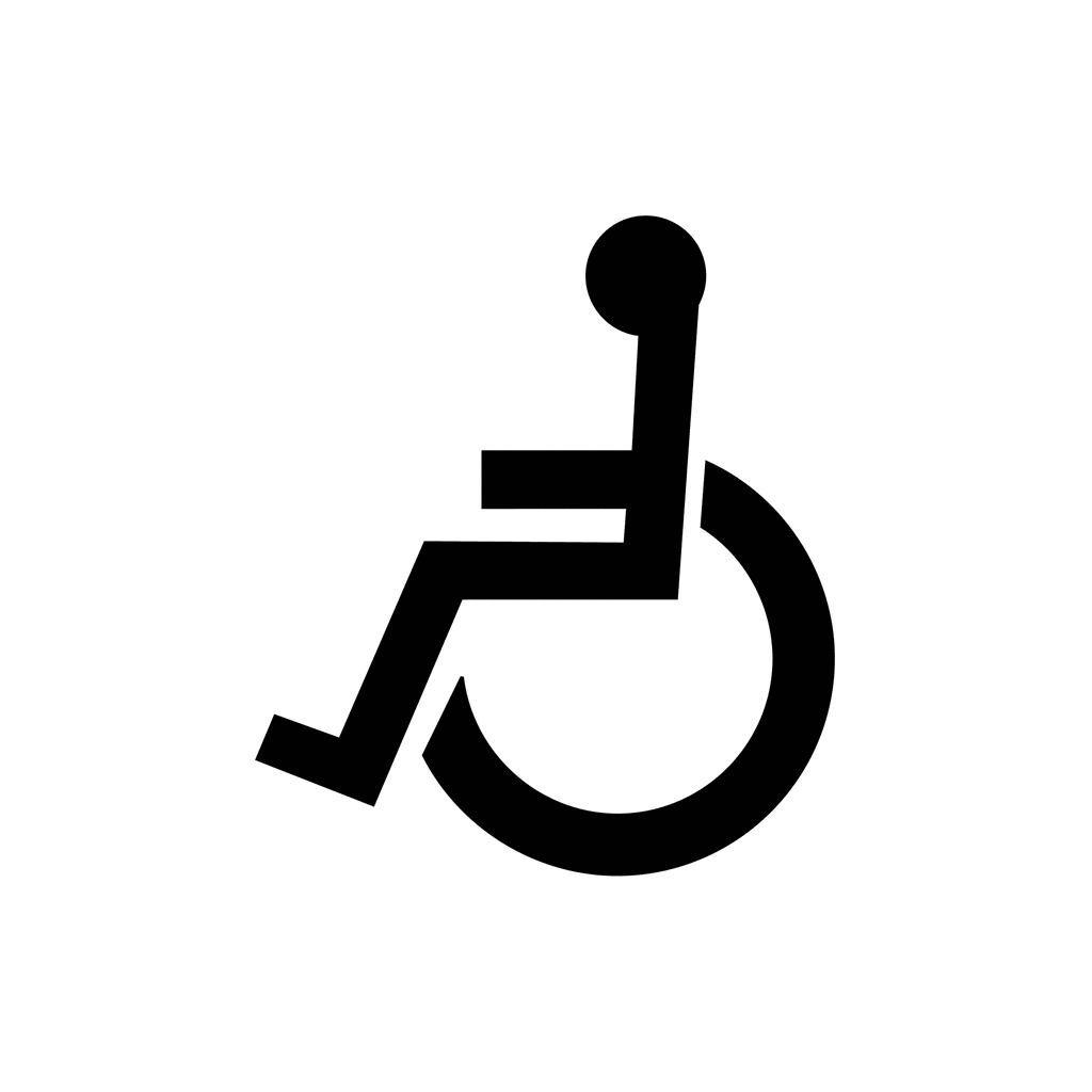 Handicap Sign Vector - Clipart library