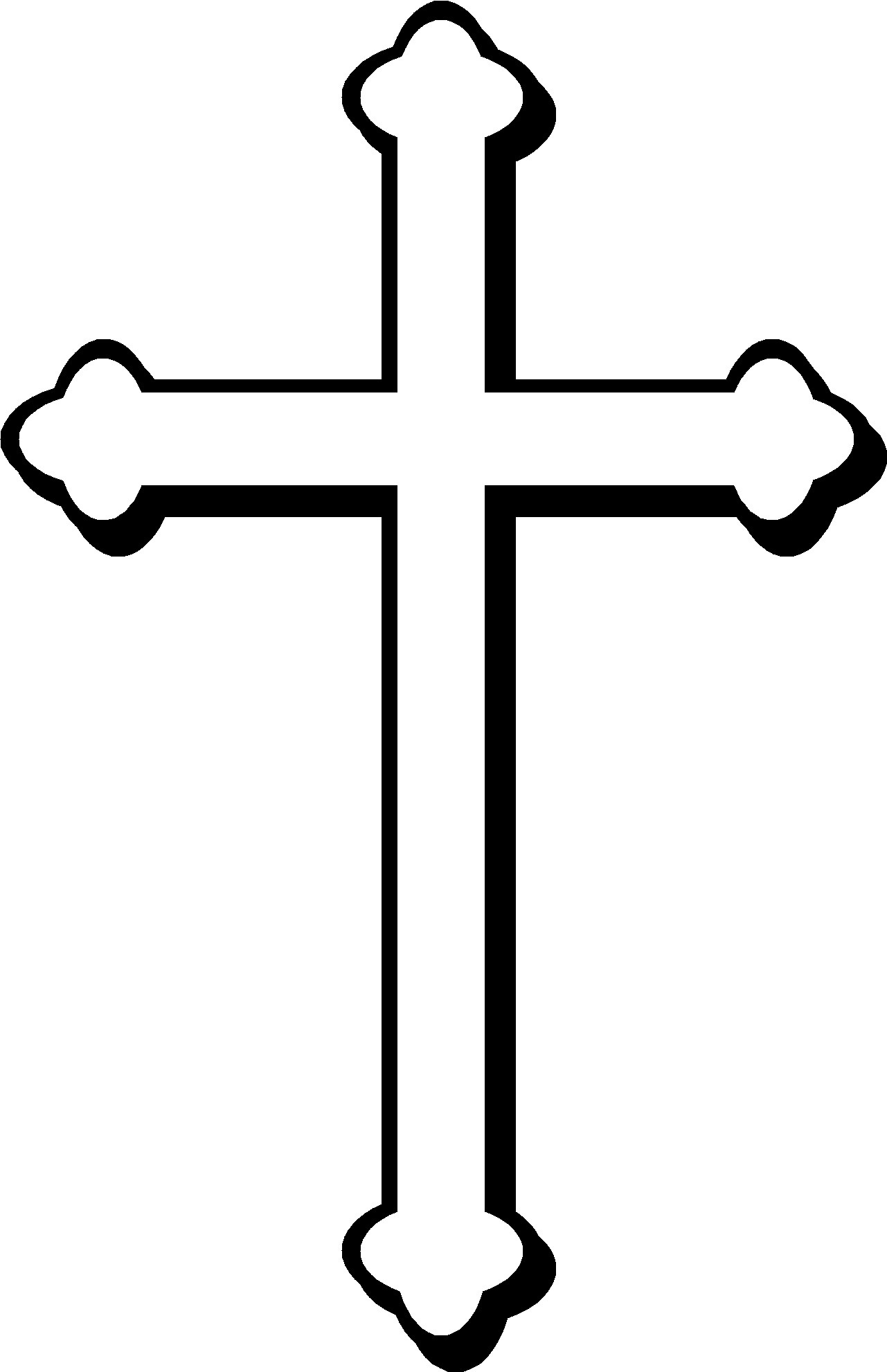 Black Christian Cross Png | Clipart library - Free Clipart Images