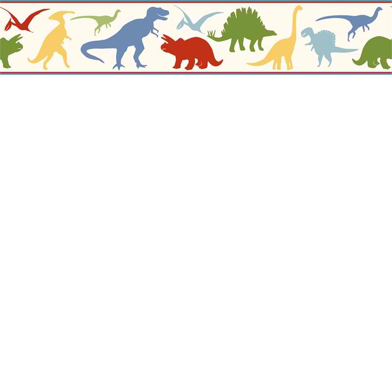 dinosaur page border