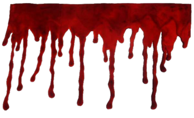 Dripping Blood PSD, free vector 