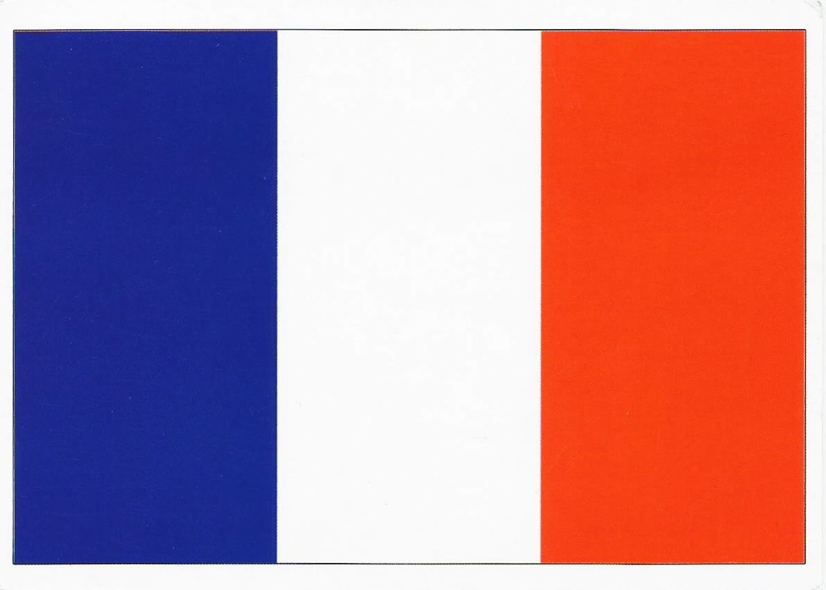 Postcards on My Wall: Flag of France