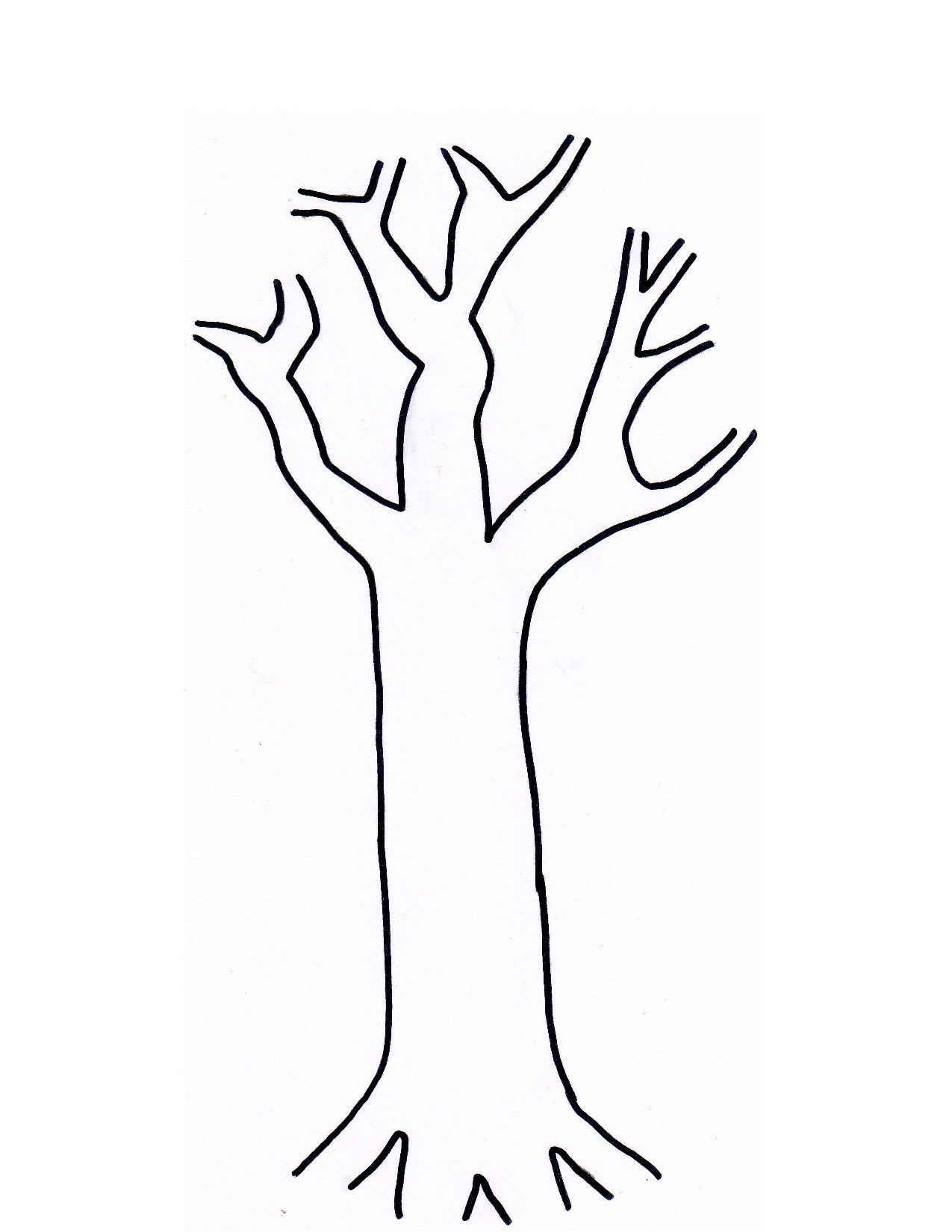 Tree Trunk Clipart Black And White - Gallery