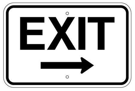 Free Exit Sign, Download Free Exit Sign png images, Free ClipArts on ...