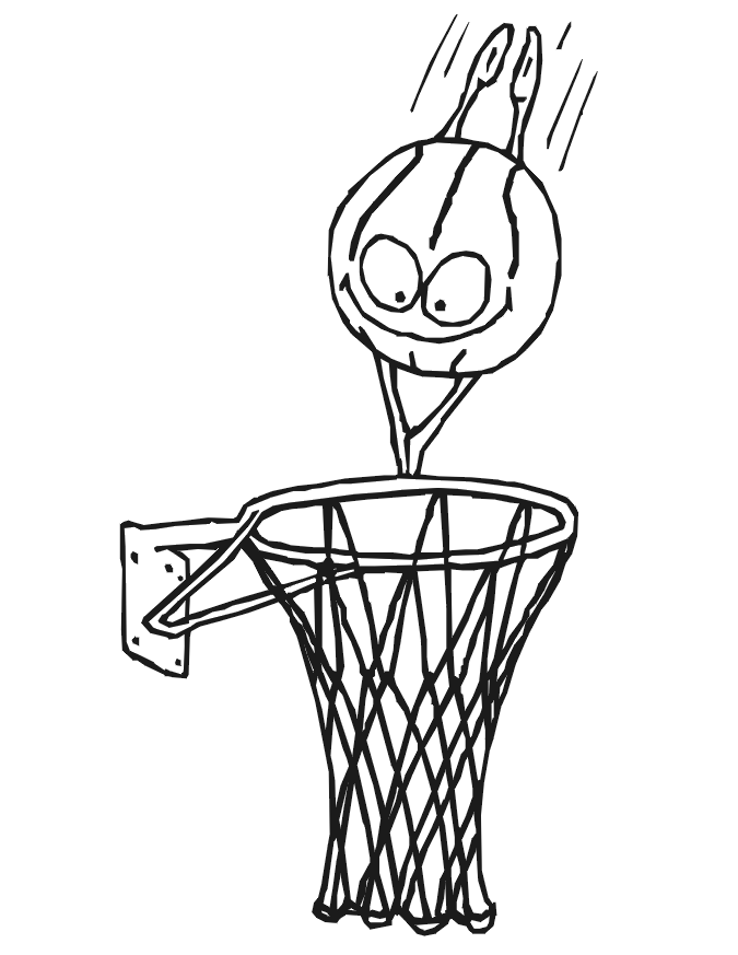 basketball hoops Colouring Pages (page 2)
