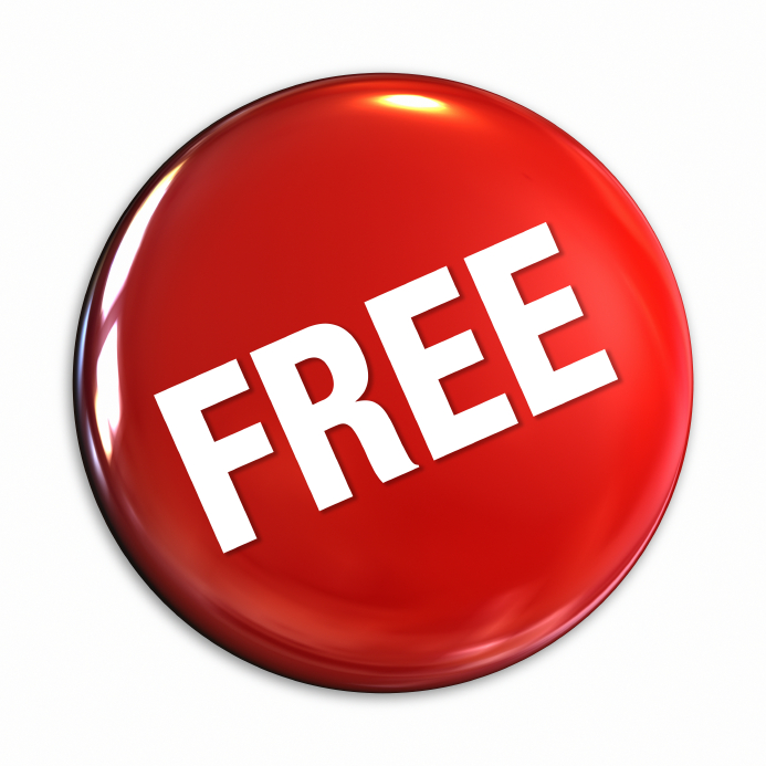 Free Offer Button - High-Impact Visual for Promotions & CTAs