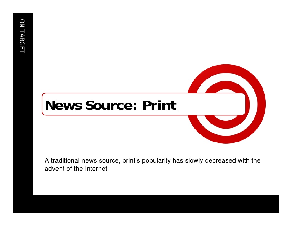 Print Media as a News Source: Declining Influence in the Digital Age