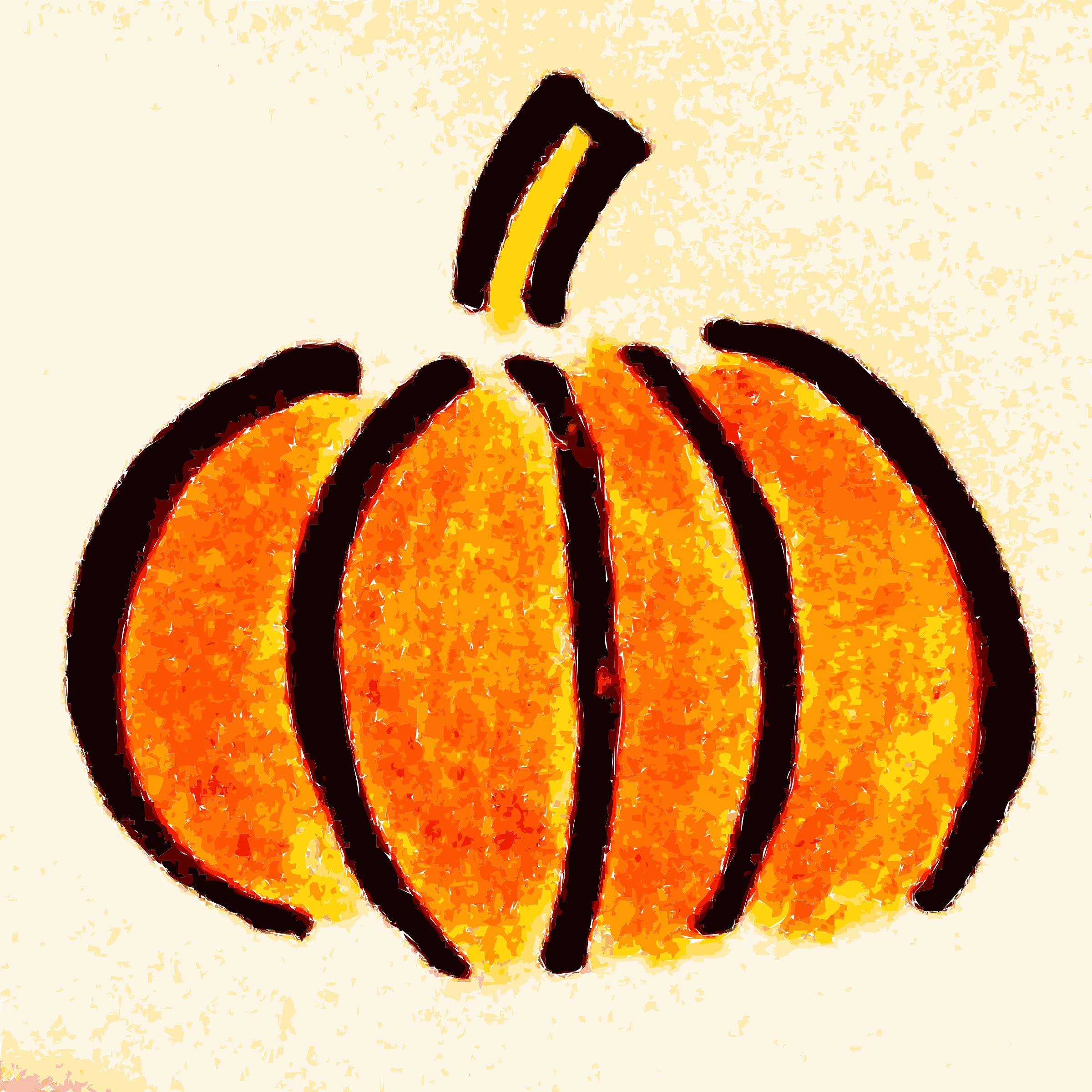 hand drawn pumpkins - Clip Art Library