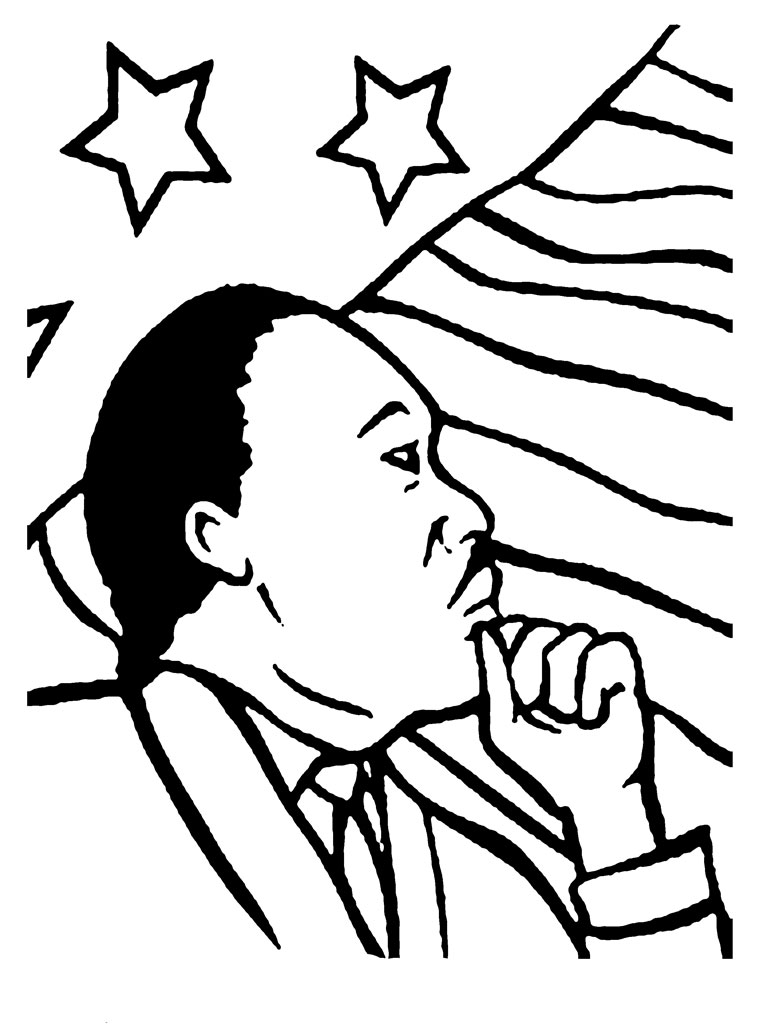 how to draw martin luther king jr step by step for kids