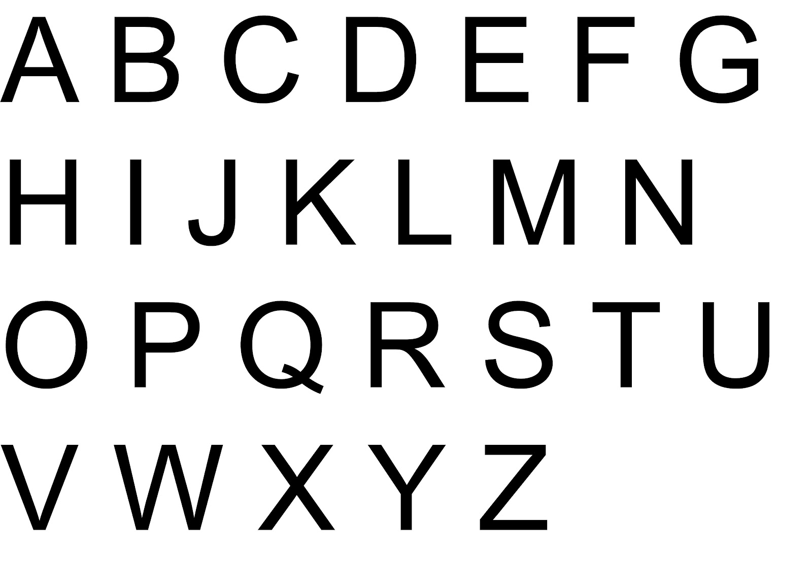 Nieuw Alfabet letters om voor verschillende dingen te kunnen gebruiken LP-47