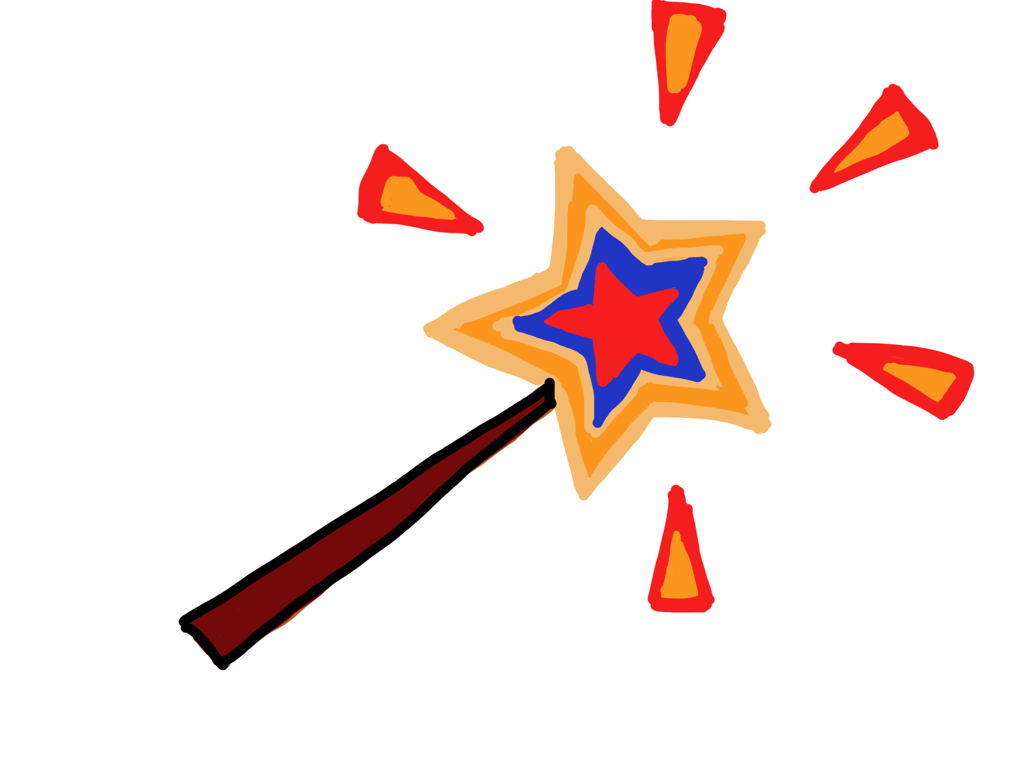 Magic Wand Pictures - Clipart library