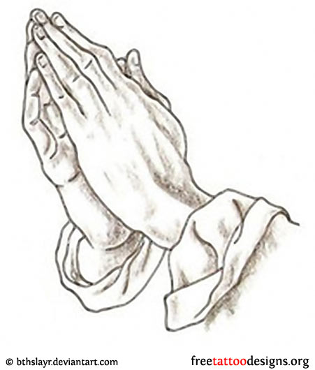Praying Hands Tattoo Stickers for Sale  Redbubble