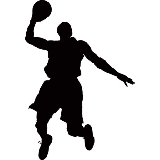 Life-Size Basketball Player Silhouette Wall Decal | Shop Fathead 