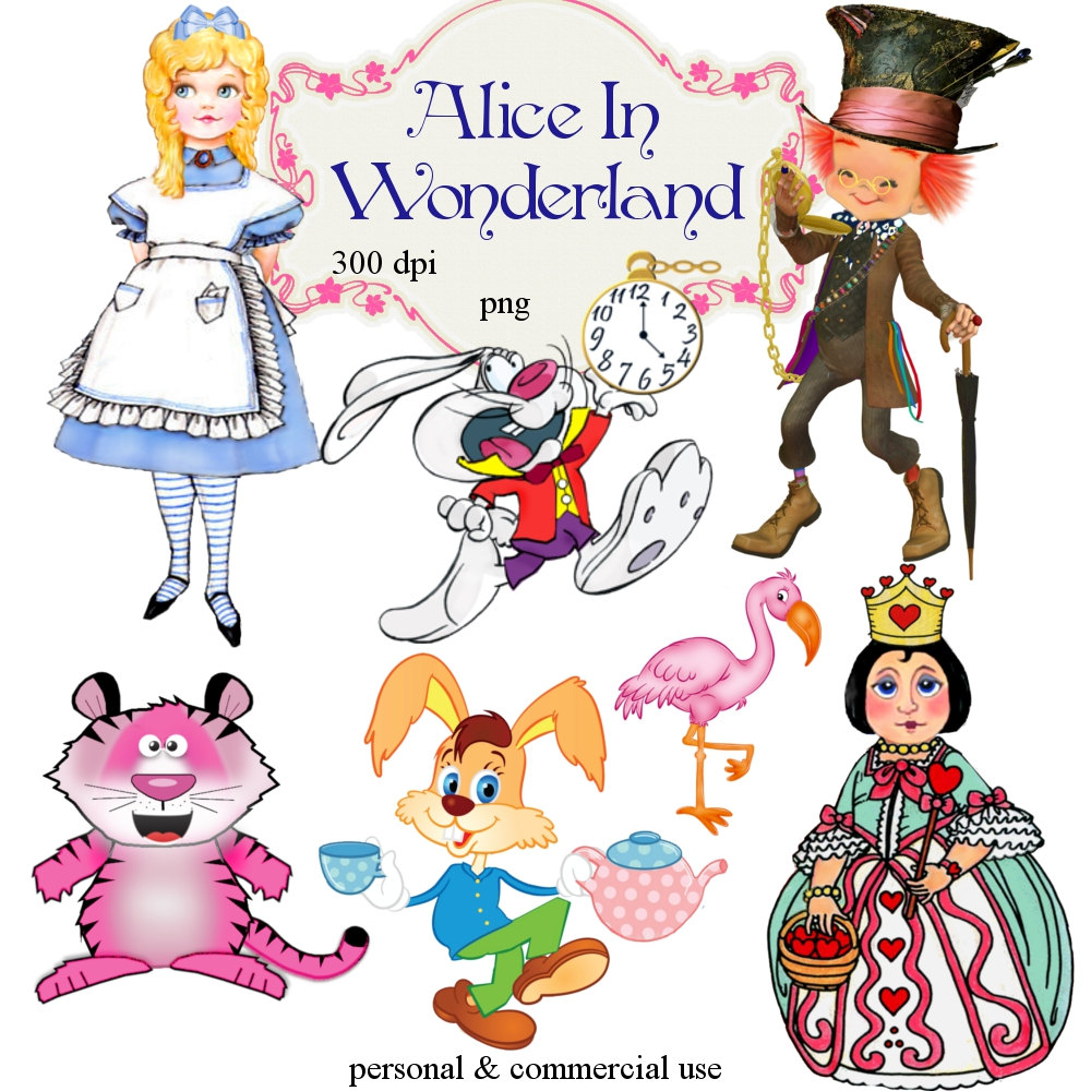 Clip Art: Alice In Wonderland Transparent png by graphicexpress