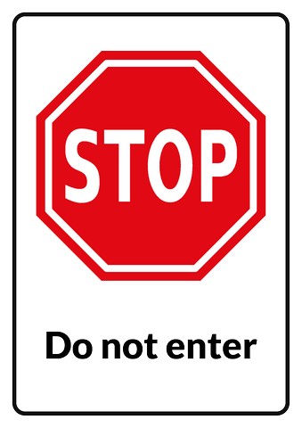 stop signs for printing - Clip Art Library