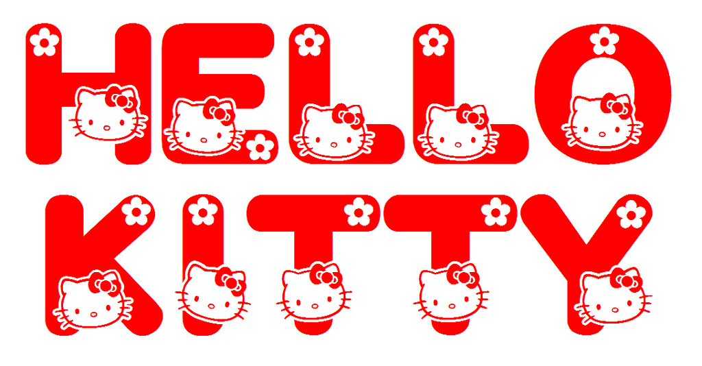 Free Hello Kitty Font, Download Free Hello Kitty Font png images, Free
