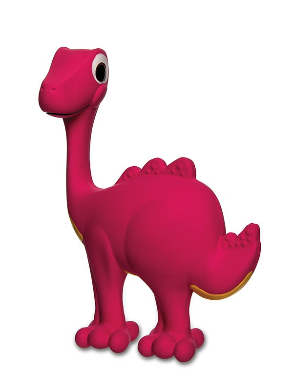 Pink Dinosaur Toy for Toddlers - Soft, Safe & Playful Learning Companion
