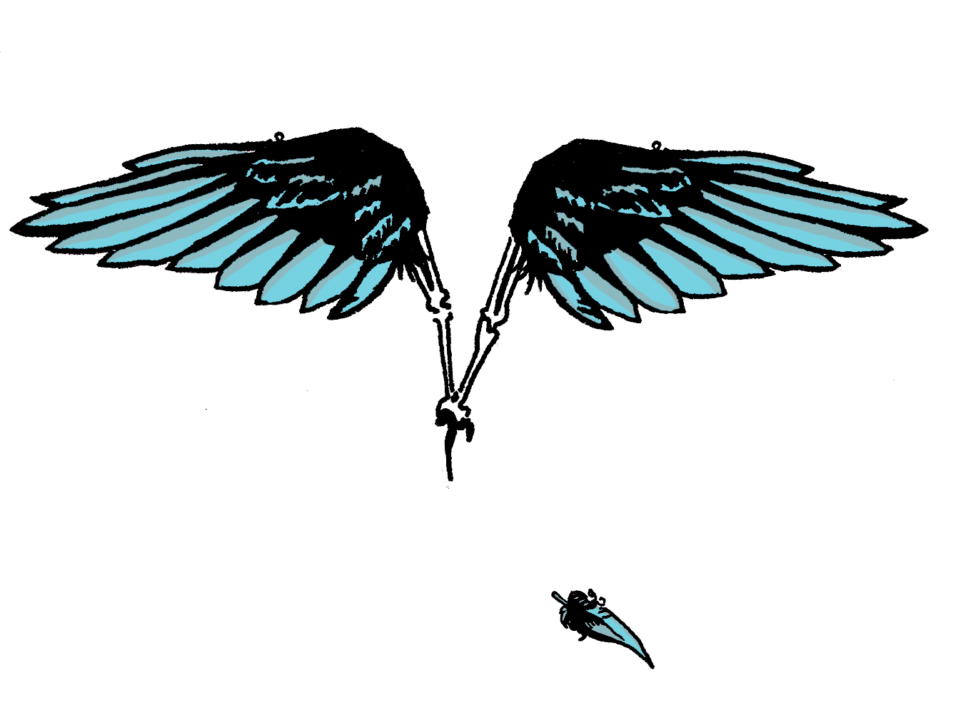 Xristina LegendTattoo - Valkyrie wings tattoo #tattoo #tattoos  #valkyriewings #valkyriewingstattoo #valkyrie #linerwork #colorsplash  #redsplash #colortattoo #design #legendta2studio #legendtattooteam  #xristinalegendtattoo #loveit | Facebook