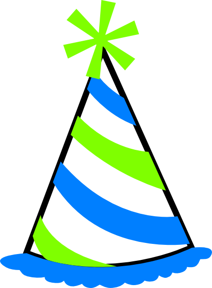Party Hat with Transparent Background
