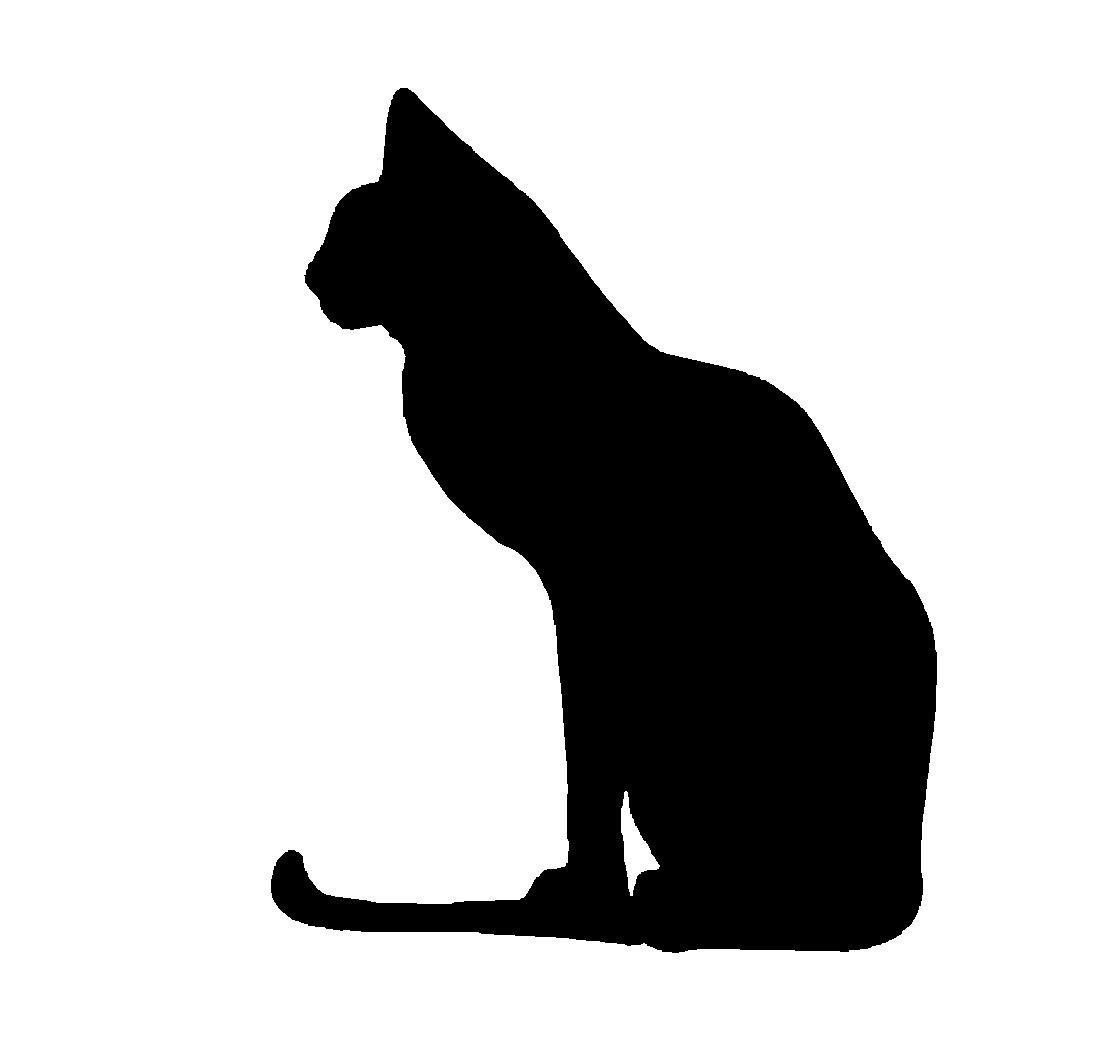 Black Cat Silhouette Svg Png Icon Free Download (#73363) 