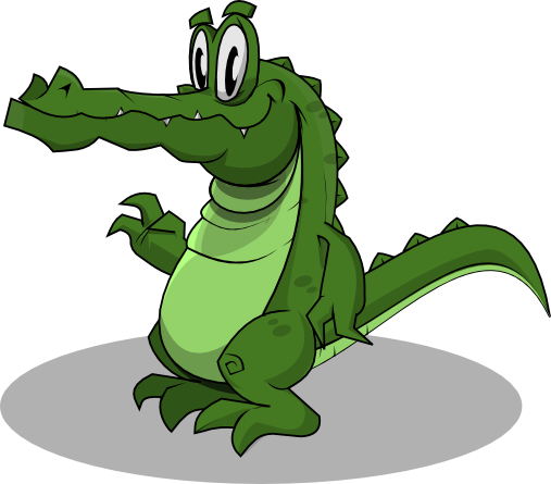 Free to Use  Public Domain Crocodile Clip Art