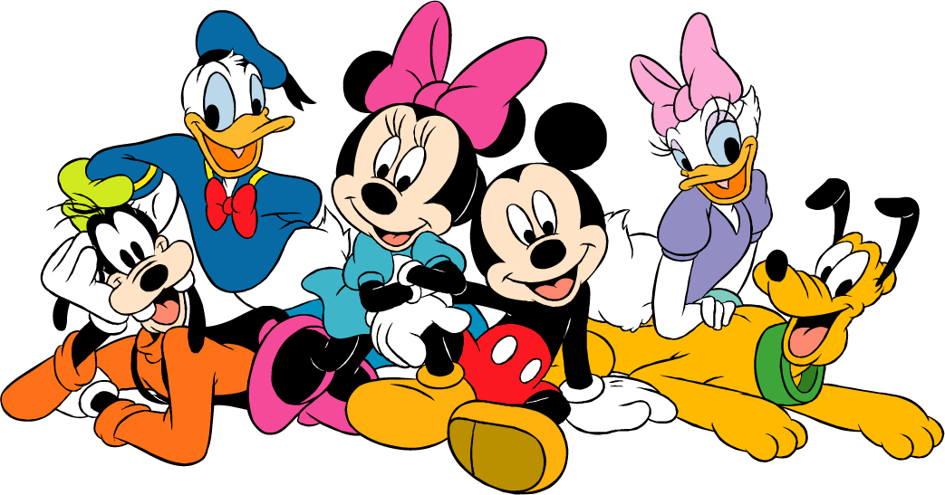 mickey mouse clipart characters