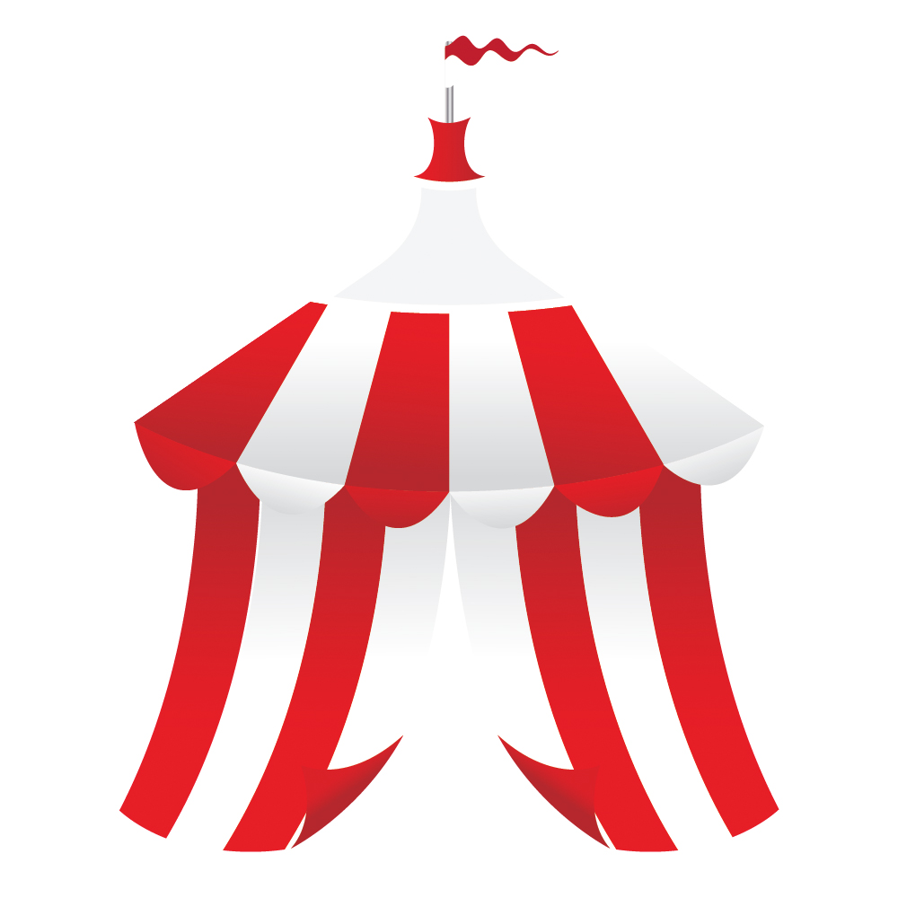 How to Create a Circus Tent in Adobe Illustrator - noupe