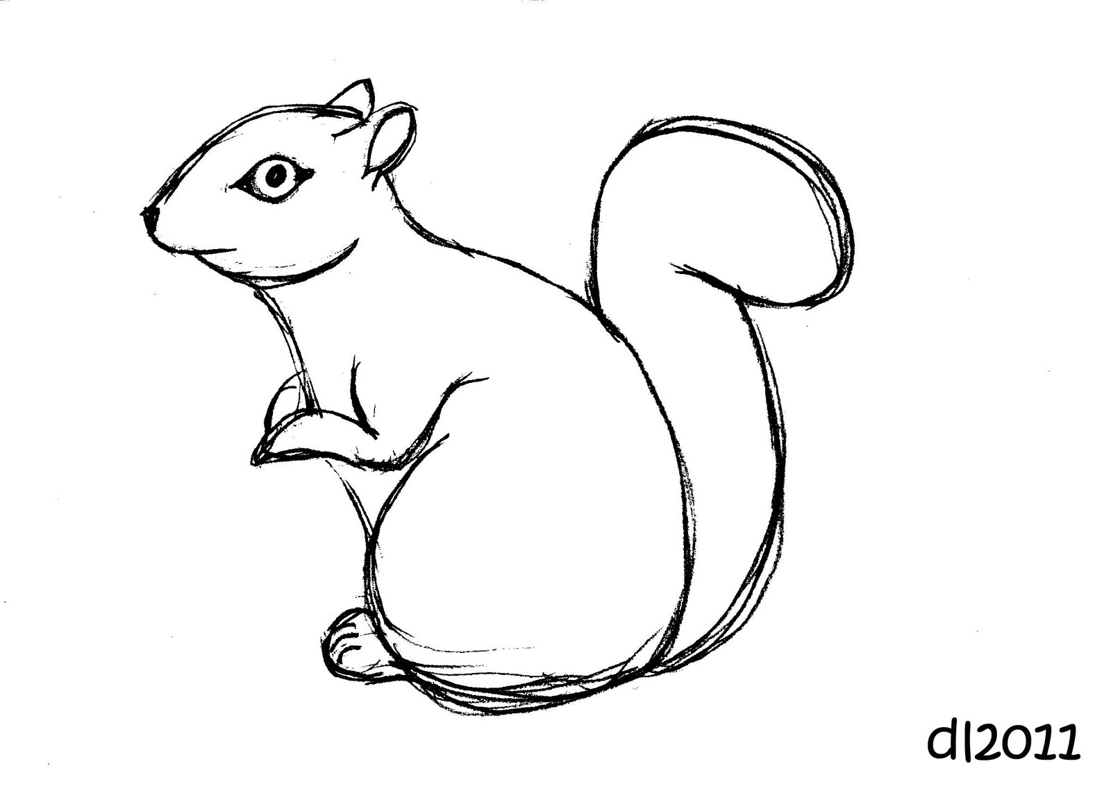Trends For  Squirrel In Tree Coloring Pages