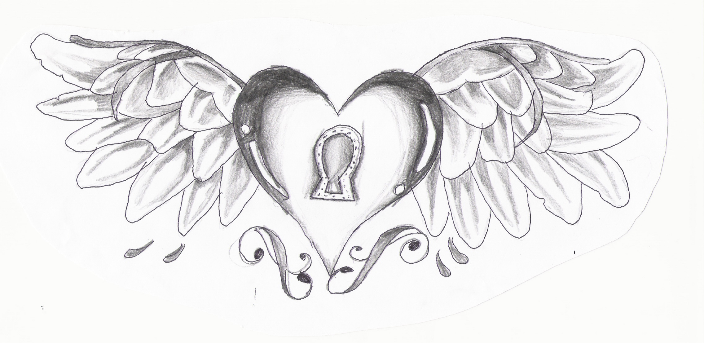 Gambar Drawings Roses Free Download Clip Art Hearts Wings Coloring ...