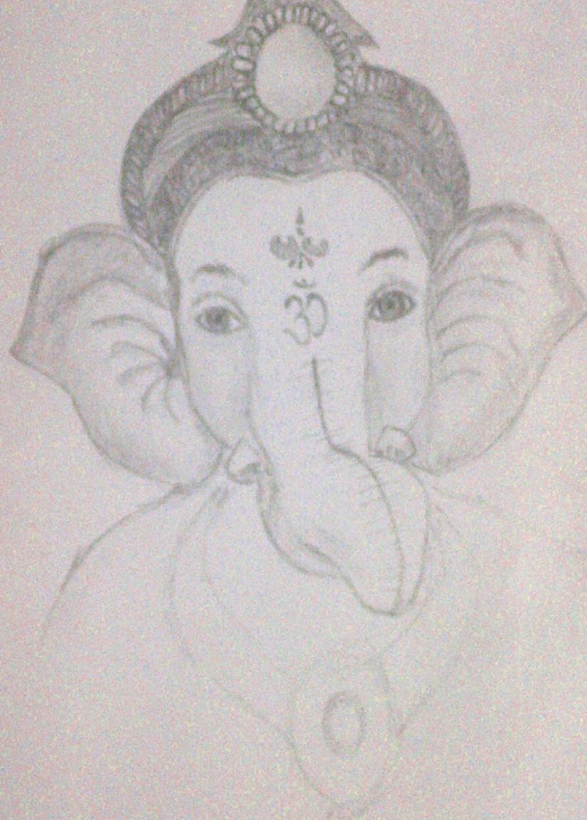 How to Draw Ganpati Bappa (Hinduism) Step by Step | DrawingTutorials101.com-saigonsouth.com.vn