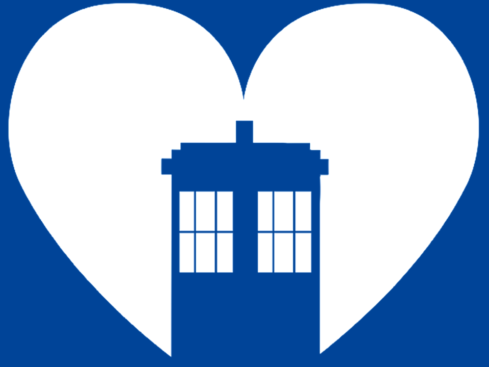 Heart - Tardis - Doctor Who - White by stickeesbiz on Clipart library