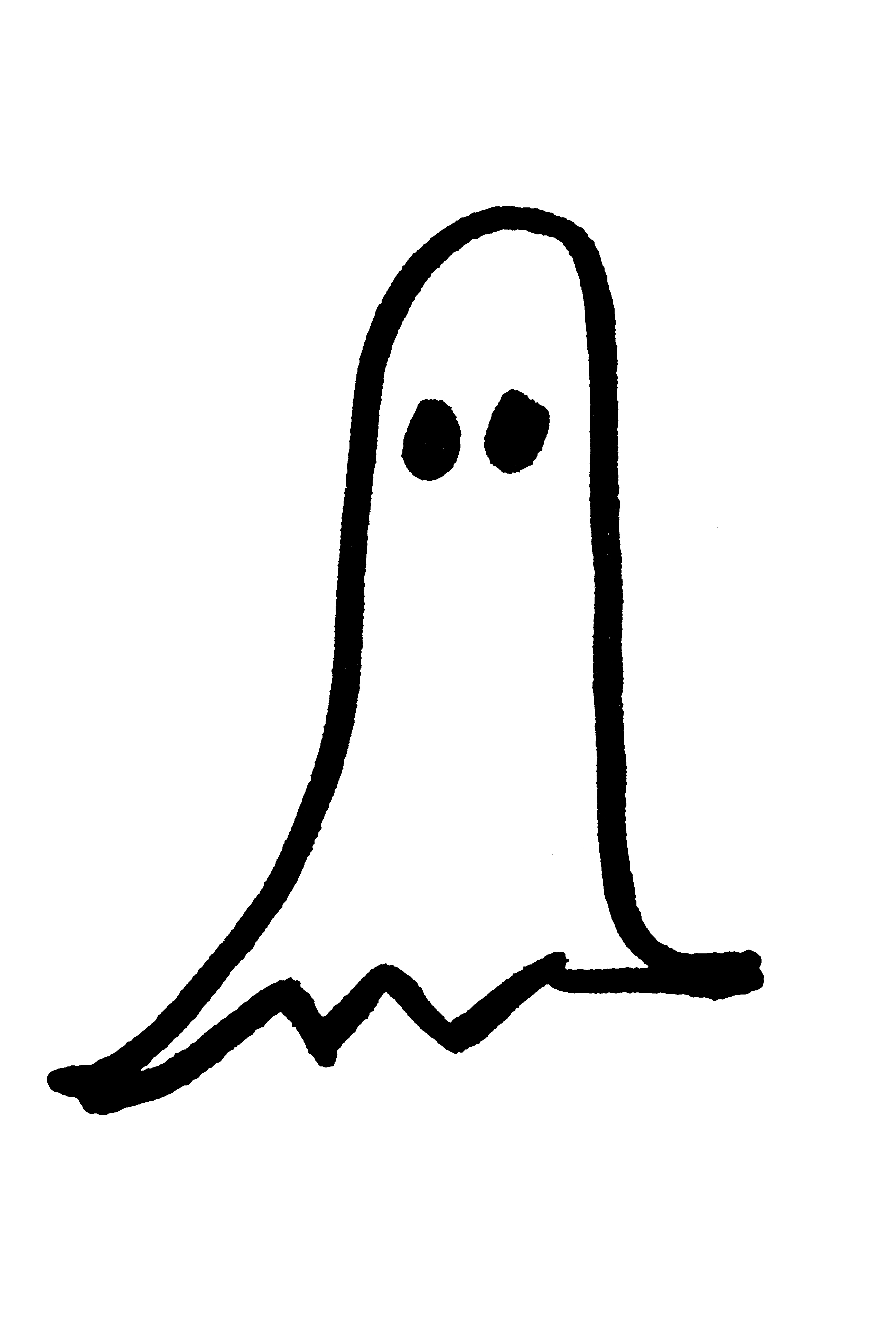 Halloween Ghost Hand Drawn Clip Art Picture | Free Photograph 