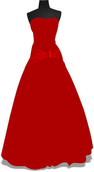 formal dress clipart