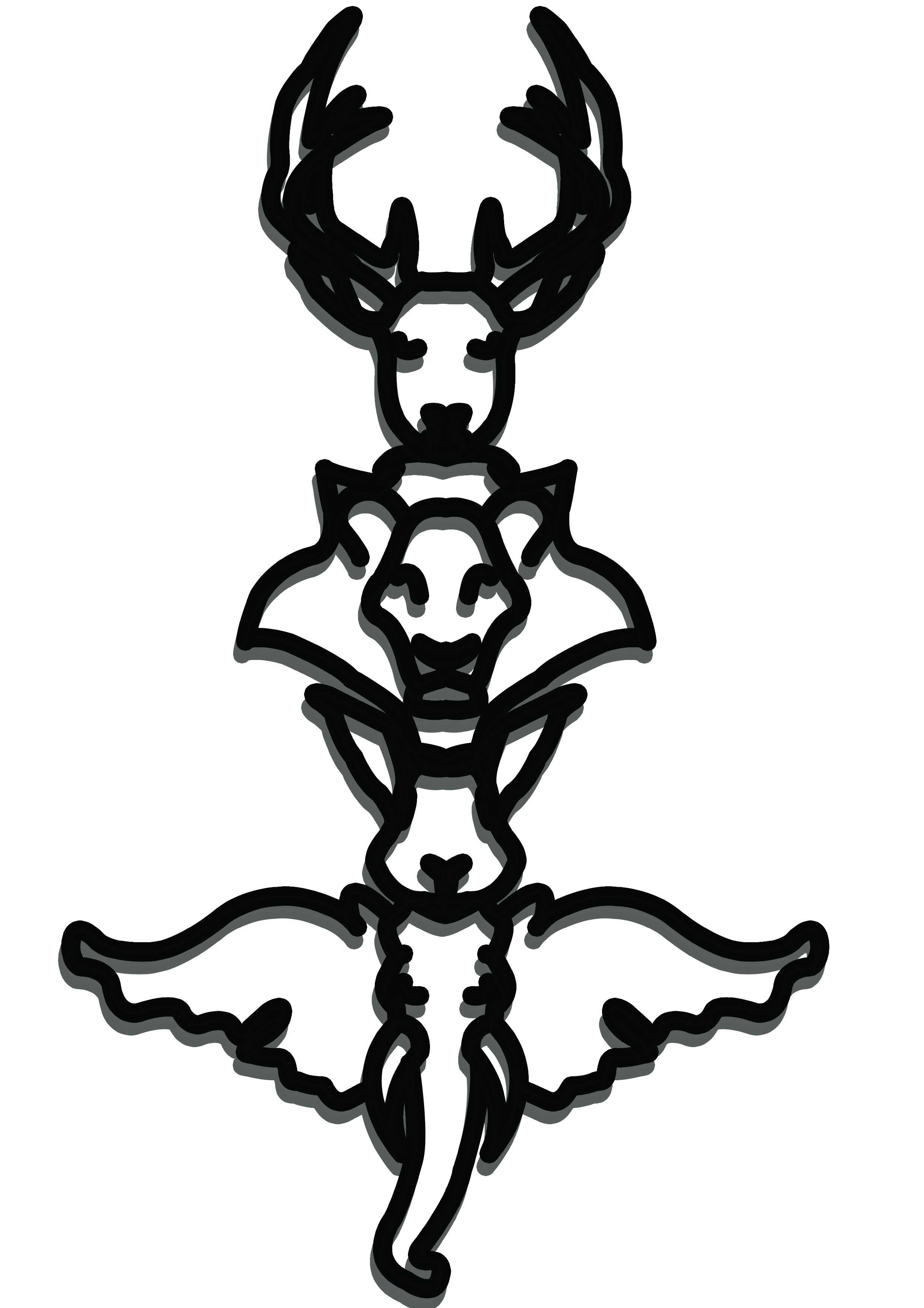 Images For  Totem Pole Designs Animals