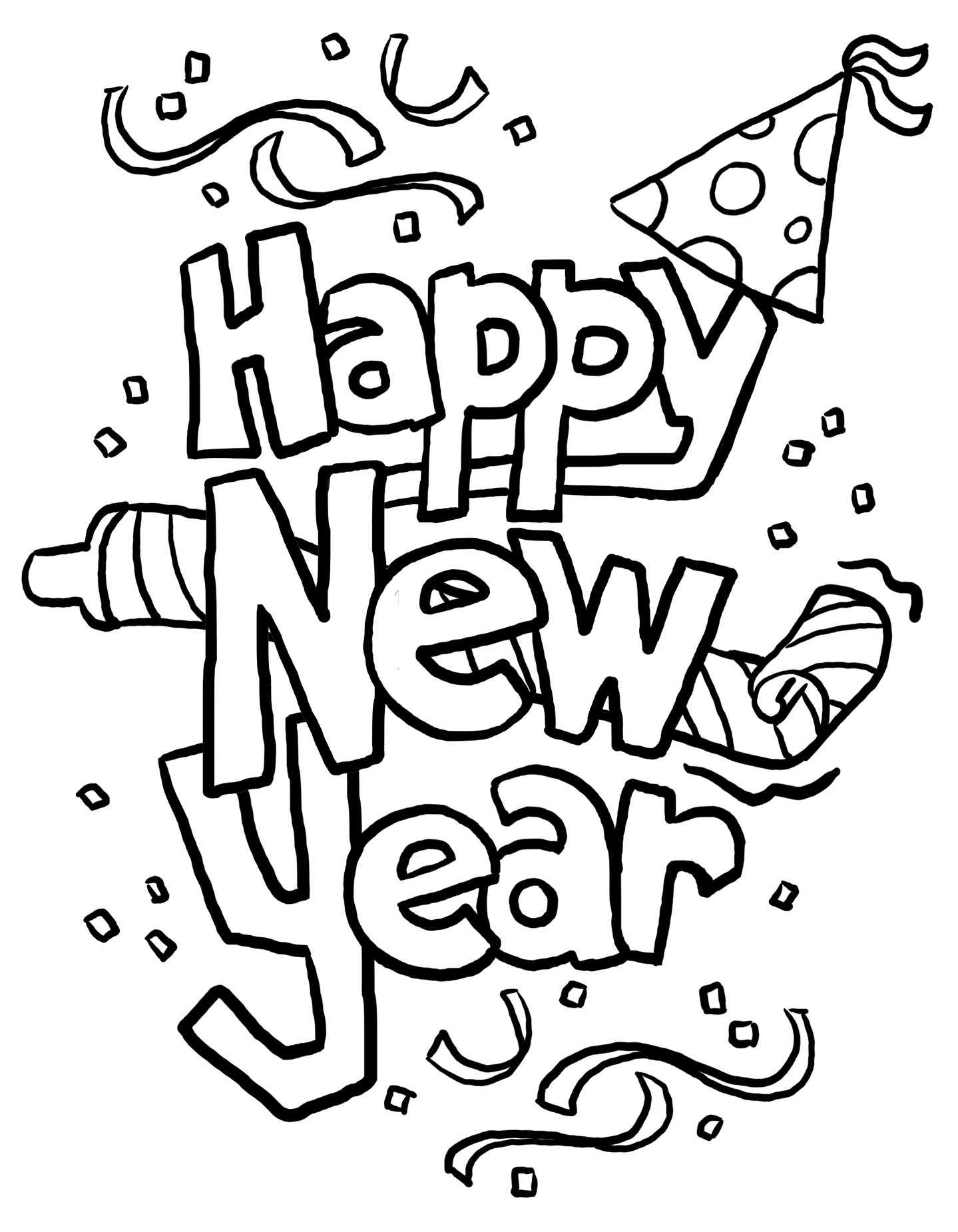 Images For  New Years Day Clipart