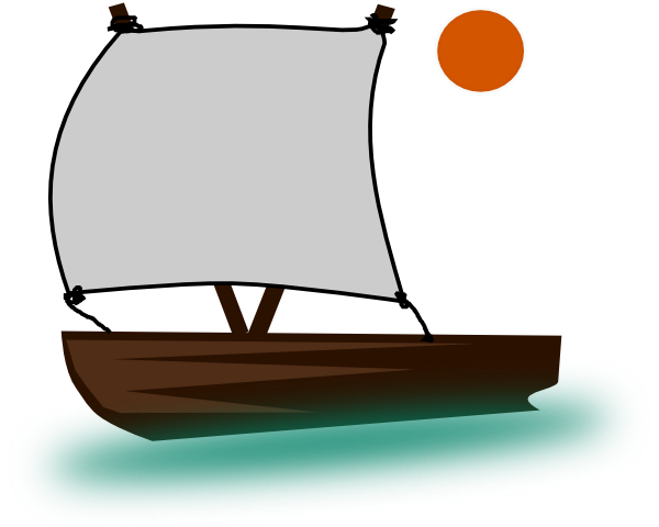 Cartoon Boat 