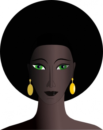 Bold Afrocentric Portrait Art - Celebrating Black Beauty and Identity
