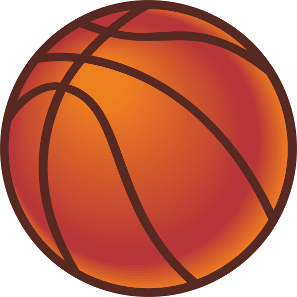 Maxim Basketball clip art - vector clip art online, royalty free 