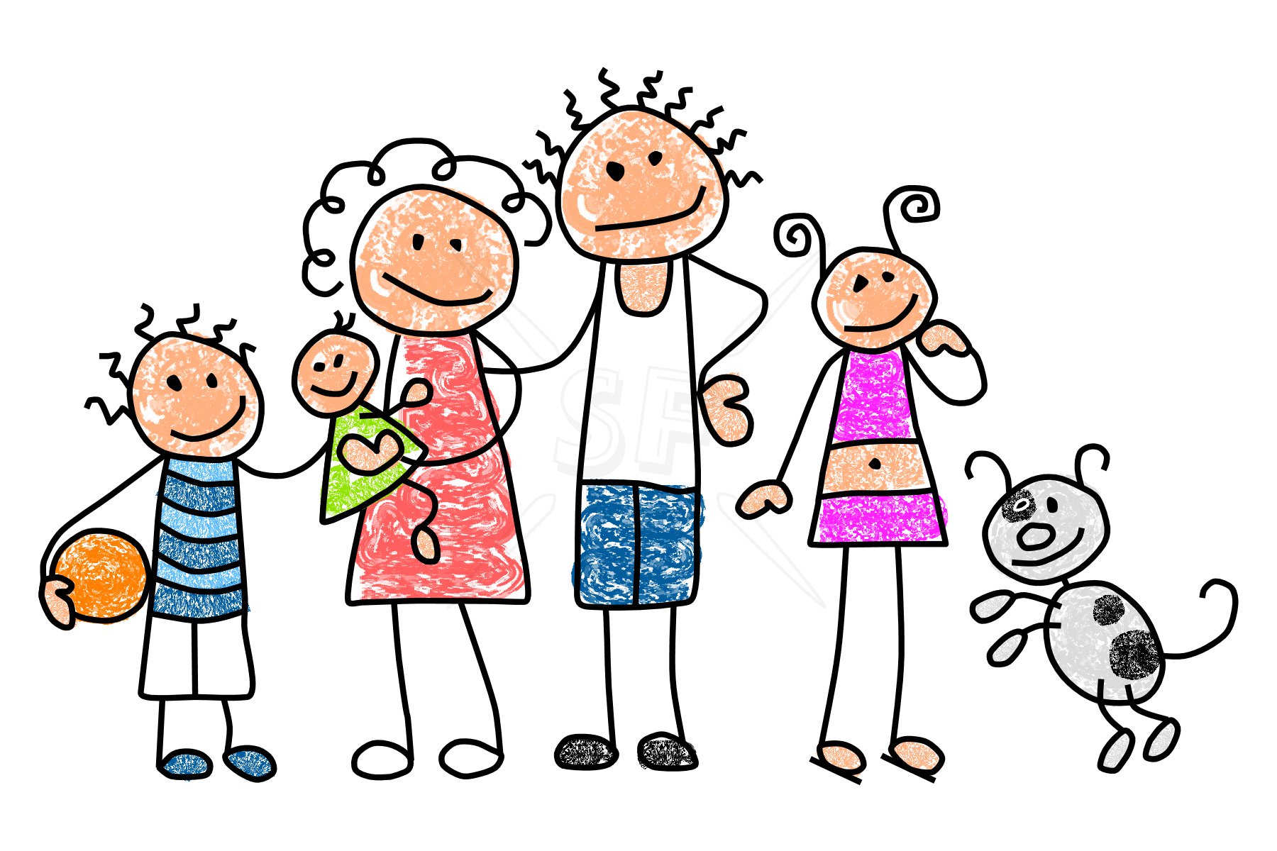 Gambar Family Pictures Images Free Download Clip Art Happy 5 Clipart di ...