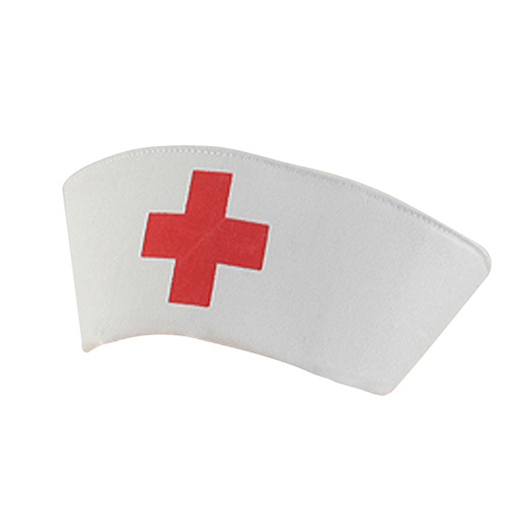 Dr hat. Медицинский колпак с красным крестом. Шапочка медсестры. Шапочка с красным крестом. Медицинская шапочка с крестом.