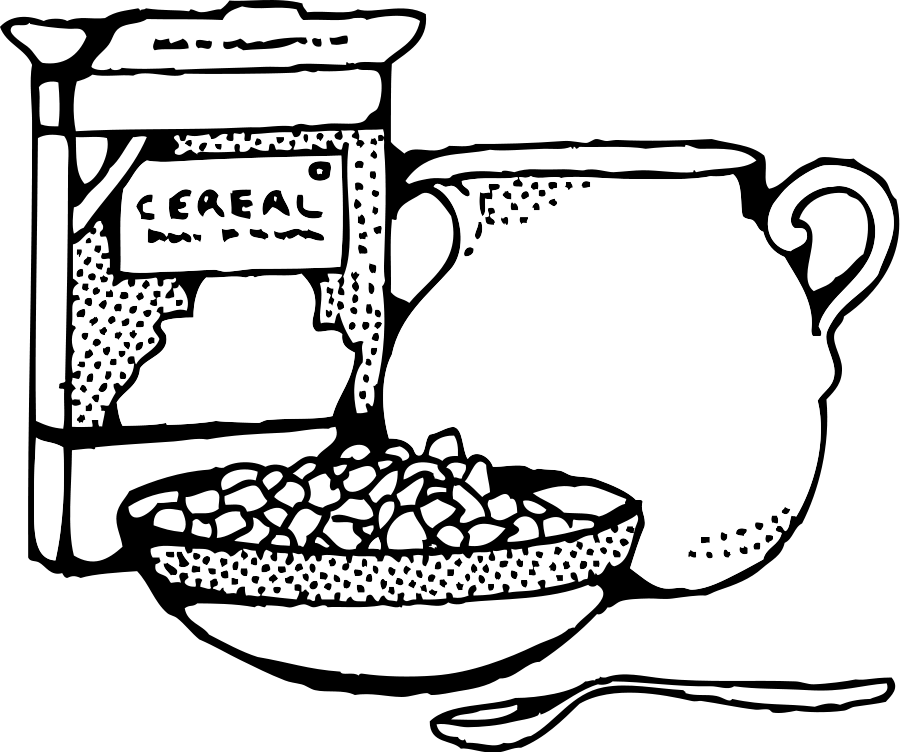 cereal bowl - Clip Art Library