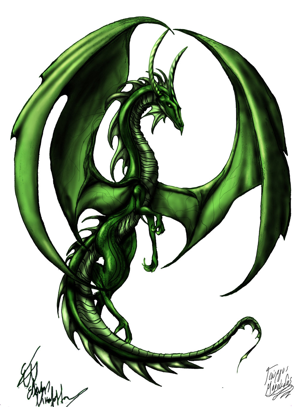 green earth dragon
