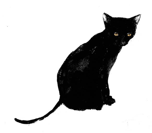 Free Black Cat Illustrations, Download Free Black Cat Illustrations png ...