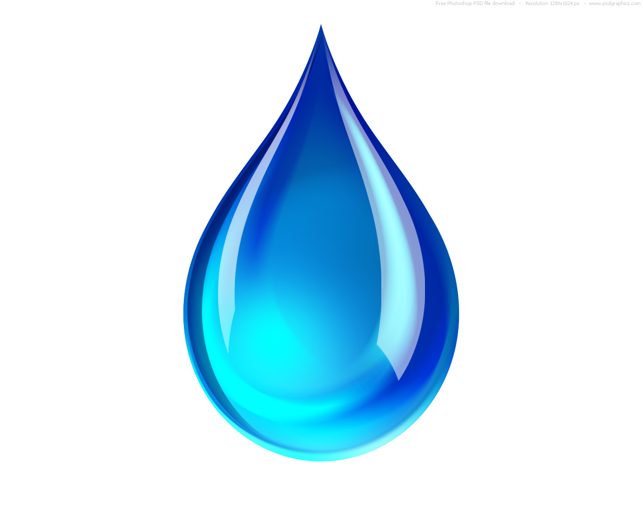 Cartoon Water Drops - Clipart library