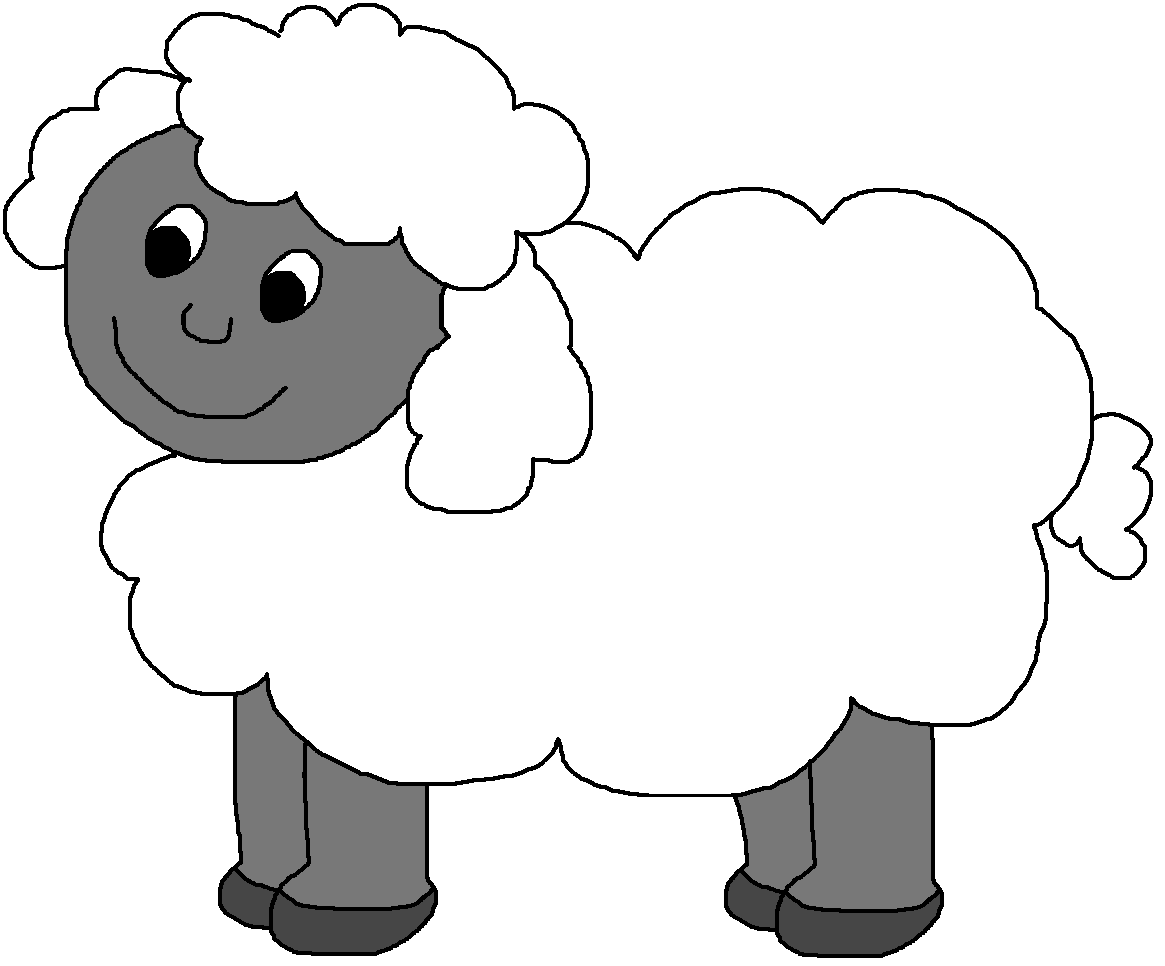 Sheep Clip Art Graphics By Ruth Farm | School Clipart