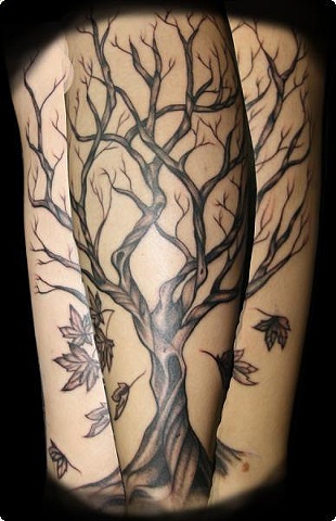 Tattoo uploaded by Lewis hazlewood  Creepy weirdo by a tree Cant take  credit for artwork my customer brought it in I just tweaked it a little  creepy creeptattoo staganddaggertattoo lewishazlewood 