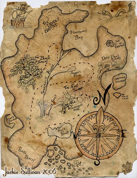 Pirate Treasure Maps on Clipart library | Pirate Maps, Treasure Maps and 